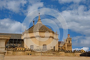 View of the magnificent Cathedral Mosque of Cordoba