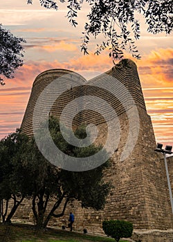 View from Maiden Tower, Baku, Azerbaijan