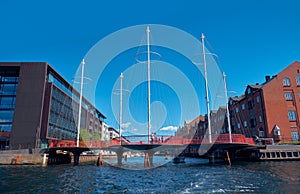 View of the main canal in Copenhagen