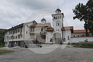 View a main entrance of monastery Saint Petka