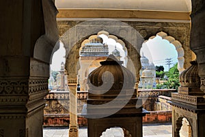 View of the main monuments and points of interest in Jaipur. Gaitor Royal Tombs (Jaipur, India)