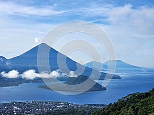 A view Maitara Island From Ternate