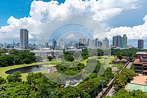 View of Makati, the business district of Metro Manila photo