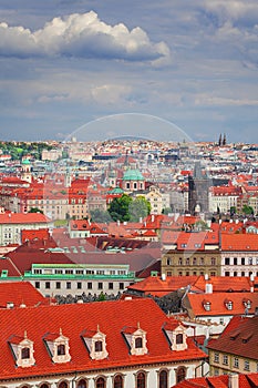 View on Mala Strana and Stare Mesto, Prague photo