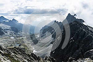 View from Mala Vysoka summit