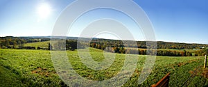 View of Malabar Farm State Park Seen From Mount Jeez, Ohio