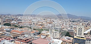 View of Malaga