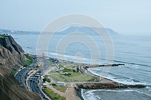 View from the MalecÃÂ³n de Miraflores photo
