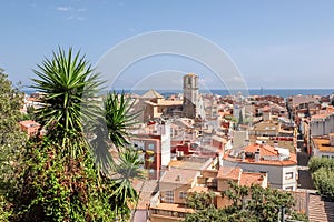 View of Malgrat del Mar, Spain photo