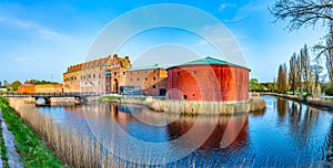 View of Malmo castle in Sweden photo