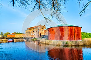 View of Malmo castle in Sweden