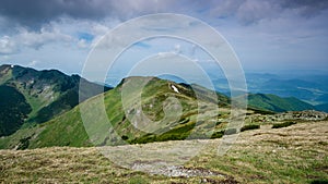 View of MalÃÂ½ KrivÃÂ¡ÃË, MalÃÂ¡ Fatra, Slovakia