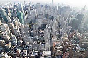 View of Manhattan from Empire State Building