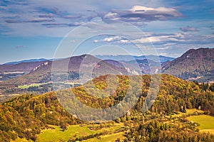 A view of the Manin Gorge in the area of the Sulov Mountains