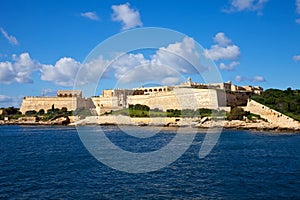 View of Manoel fort