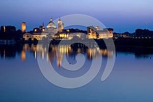 View of mantova in Italy