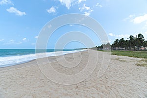 View of Maracaipe beach of Ipojuca - PE, Brazil