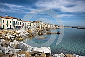 View of Marciana Marina, Italy. photo