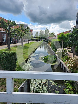 A view of Marken, Holland in Summer 2023