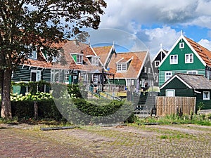 A view of Marken, Holland in Summer 2023