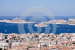 View of Marseilles, France, Europe