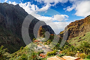 View of Masca village, Tenerife