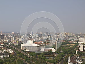 View of Masjid Istiqlal