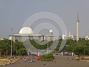View of Masjid Istiqlal