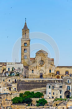 View of the matera cathedral in Italy...IMAGE
