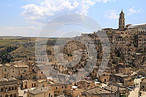 View of Matera, Italy
