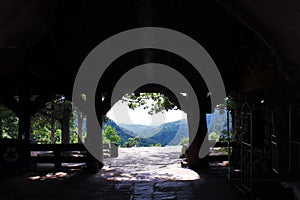 View from Mather Lodge at Petit Jean State Park