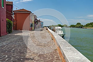 View of Mazzorbo, Venice, Italy