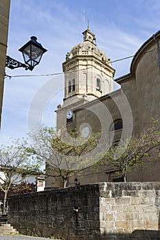 View of MaÃ±eru, Navarra. Spain.