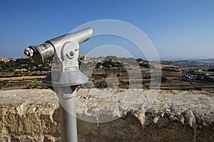 View from Mdina City Walls in Malta