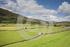 View of Meadows, Gunnerside, Swaledale