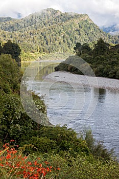 View of the Meandering Buller River