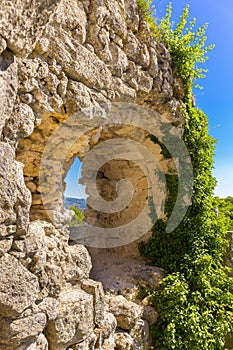 View on medieval fortress Mangup Kale