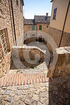 Penna San Giovanni village in Italy photo