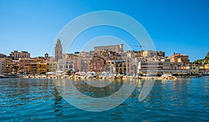 View of medieval town of Gaeta, Lazio, Italy photo