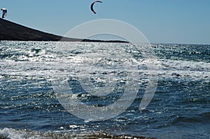 View of the Mediterranean Sea.