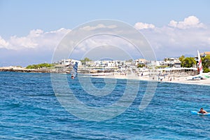 View of the mediterranean sea, Grece, Crete