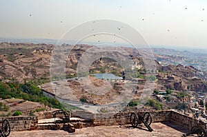 View from Mehrangarh Fort, Jodhpur, Rajasthan, India