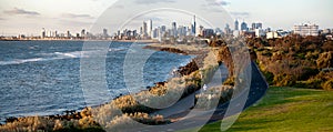 View Melbourne city - Victoria - Australia photo