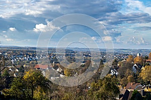 View of Menden in the Sauerland