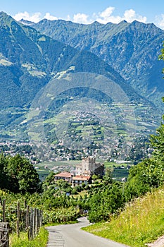 View of Merano Italy