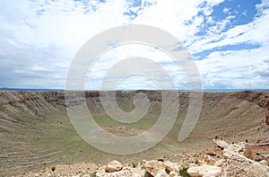 A View of Meteor Crater