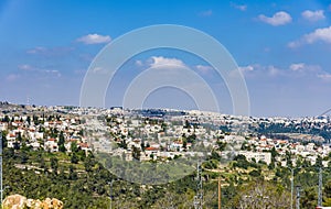 View of Mevaseret Zion Jerusalem