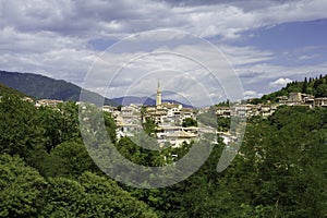 View of Miane, town in Treviso province