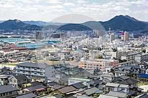 View of Mihara city