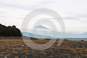 View of Miho no Matsubara beach